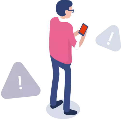 何か問題が発生しました